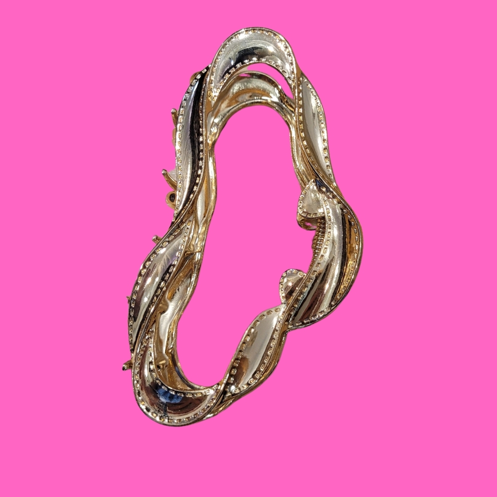 Gold Hair Claw Clip